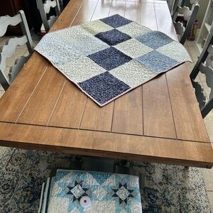Patchwork Quilted Table Runner or baby quilt
